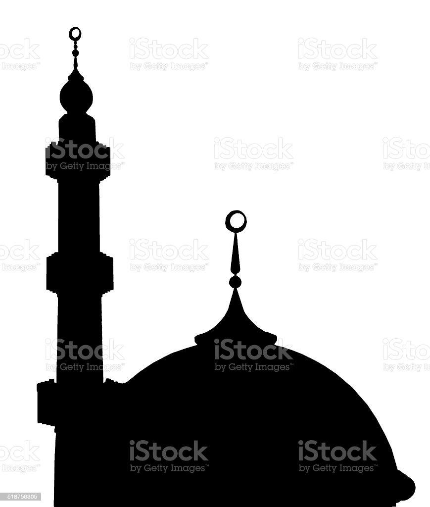 Siluet Menara Masjid - KibrisPDR