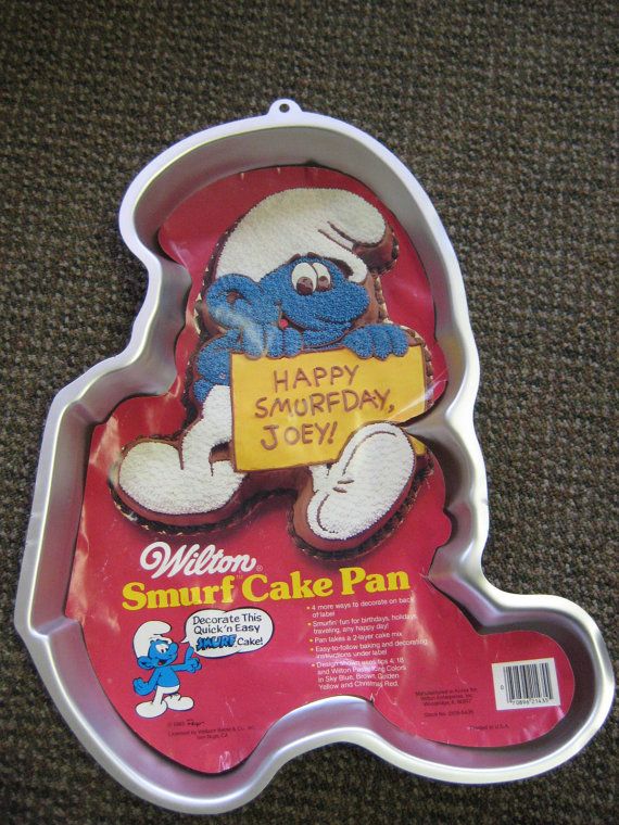 Detail Smurf Cake Pan Nomer 2