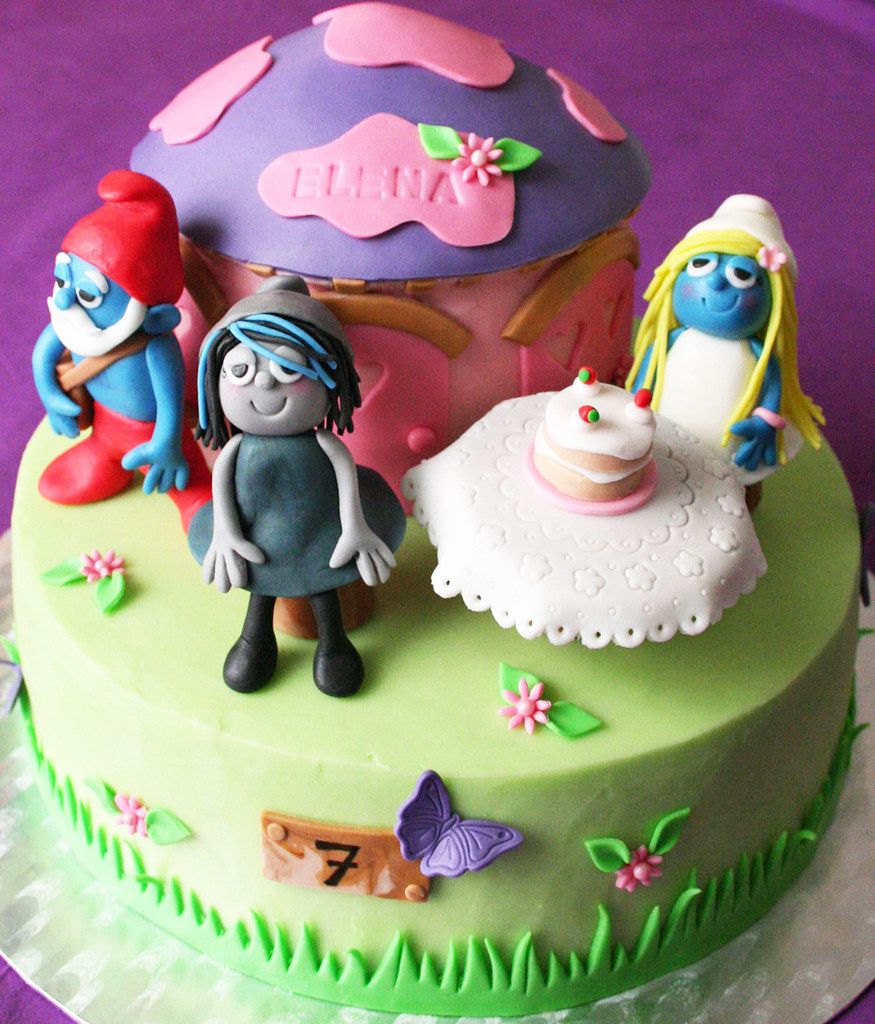 Detail Smurf Cake Pan Nomer 37