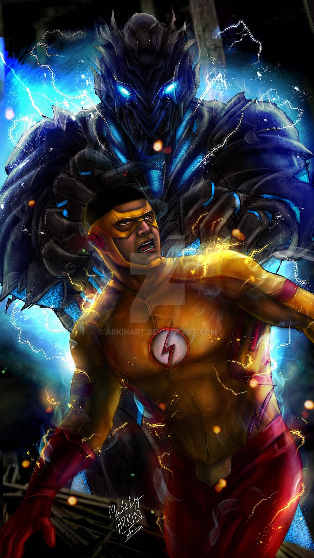 Detail The Flash Vs Savitar Nomer 27