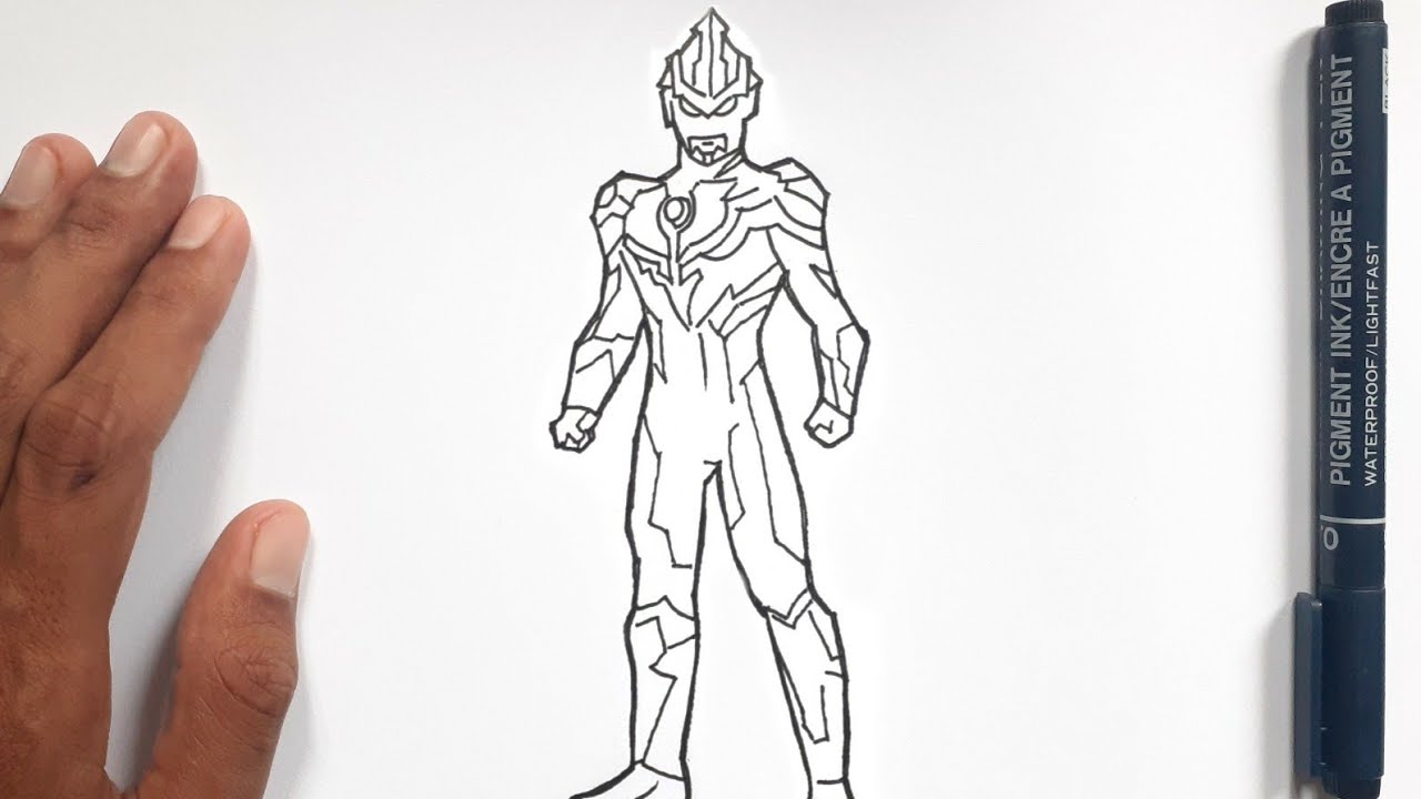Detail Ultraman Hitam Putih Nomer 26