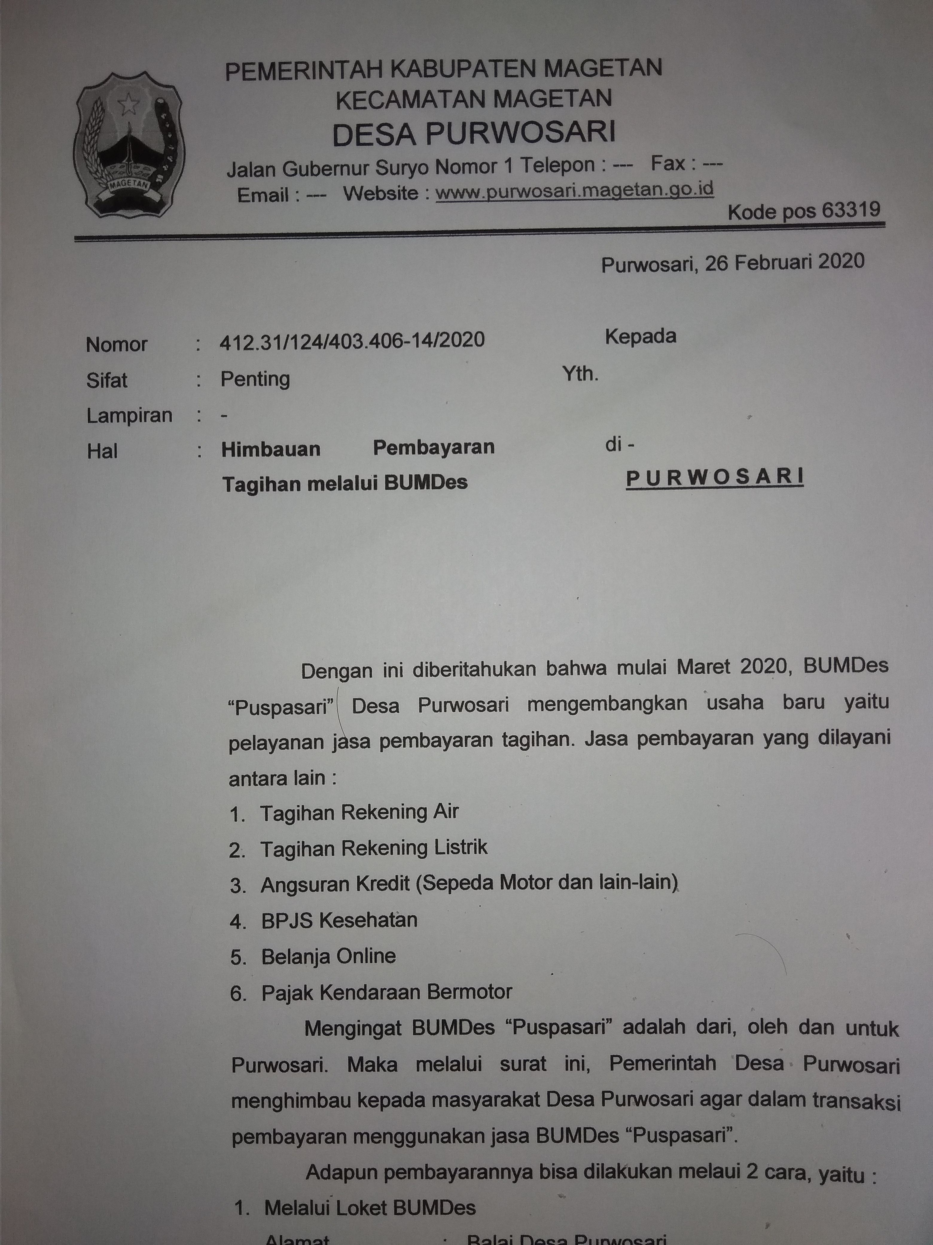 Detail Contoh Surat Himbauan Nomer 37