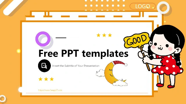 Detail Cute Ppt Template Nomer 47