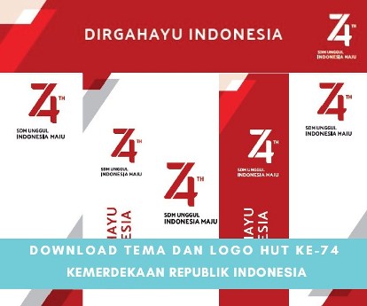 Detail Download Logo Resmi Hut Ri Ke 74 Nomer 42