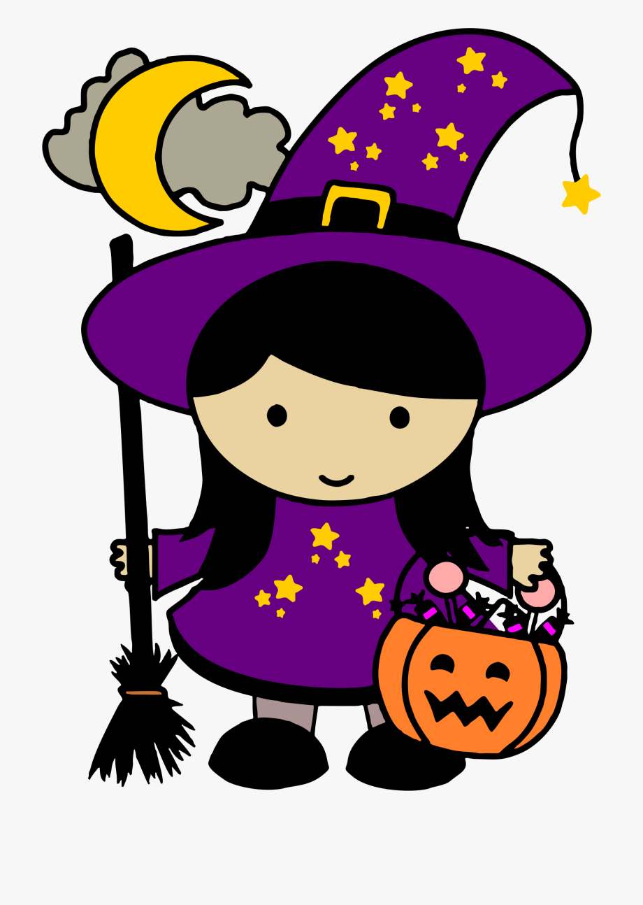 Detail Free Witch Clipart Nomer 2