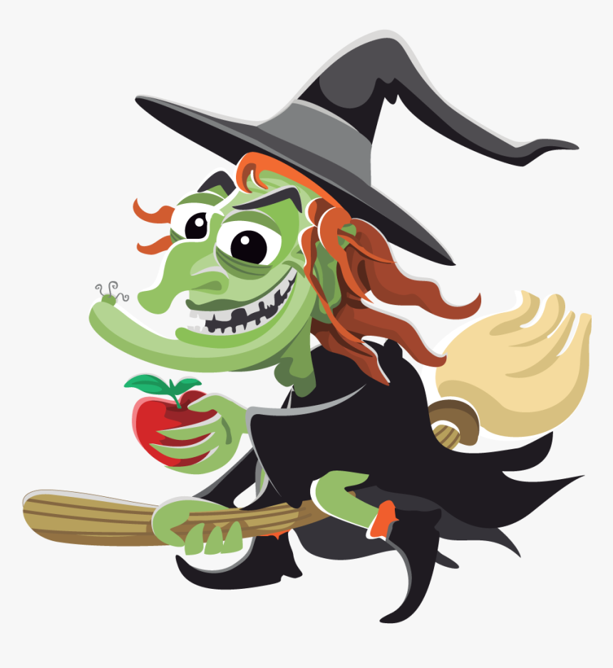 Detail Free Witch Clipart Nomer 4