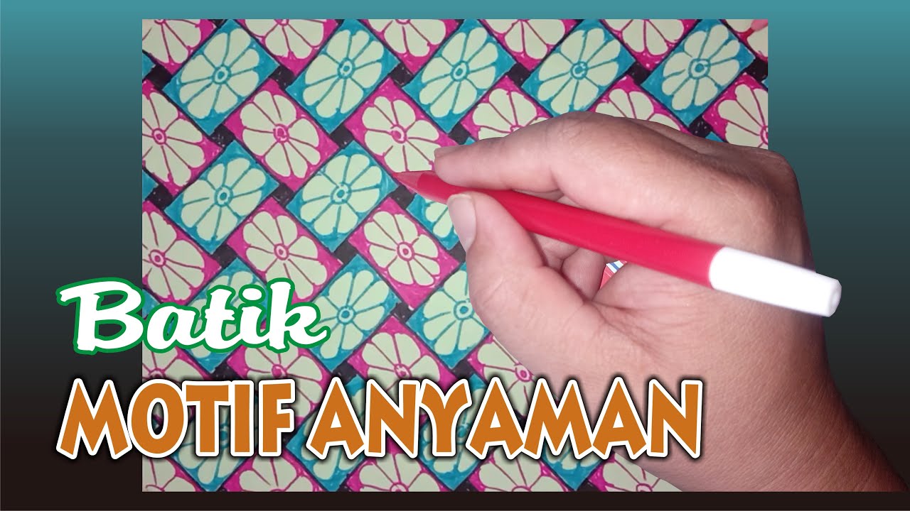 Download Gambar Batik Anyaman Nomer 4