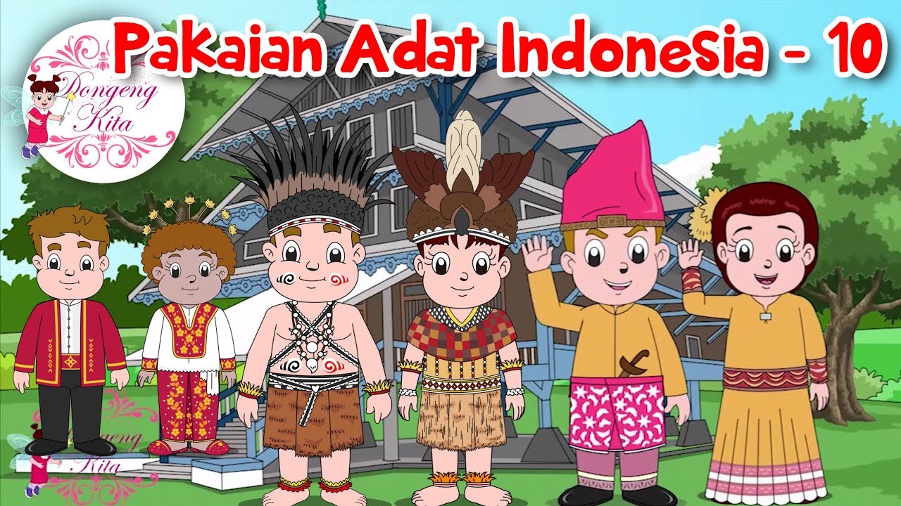 Detail Gambar Kartun Baju Adat Indonesia Nomer 8