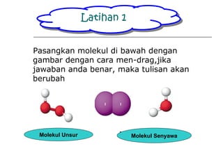 Detail Gambar Molekul Unsur Dan Molekul Senyawa Nomer 16