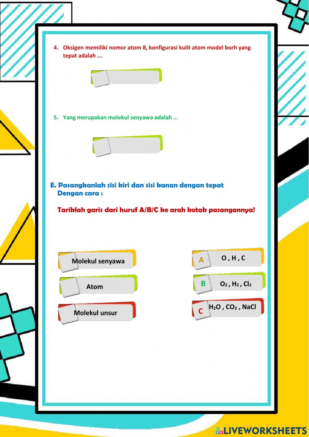 Detail Gambar Molekul Unsur Dan Molekul Senyawa Nomer 33