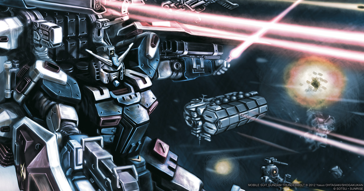 Detail Gundam Thunderbolt Wallpaper Nomer 16