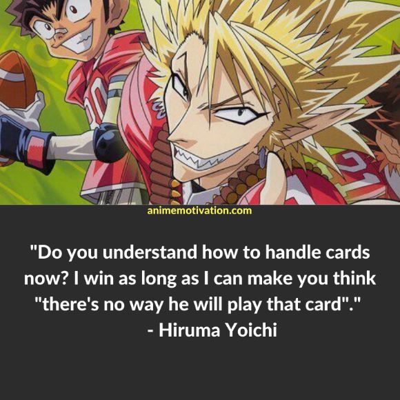 Detail Hiruma Yoichi Quotes Nomer 18