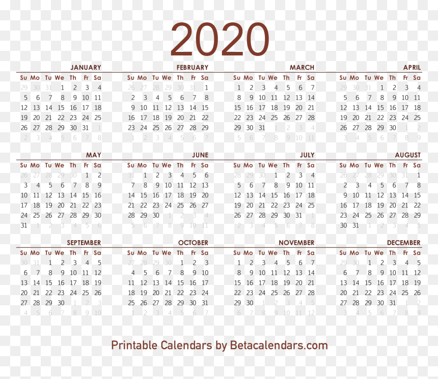 Detail Kalender 2020 Png Nomer 22