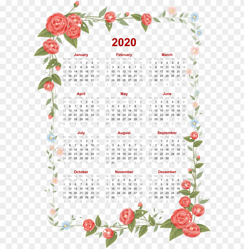 Detail Kalender 2020 Png Nomer 27