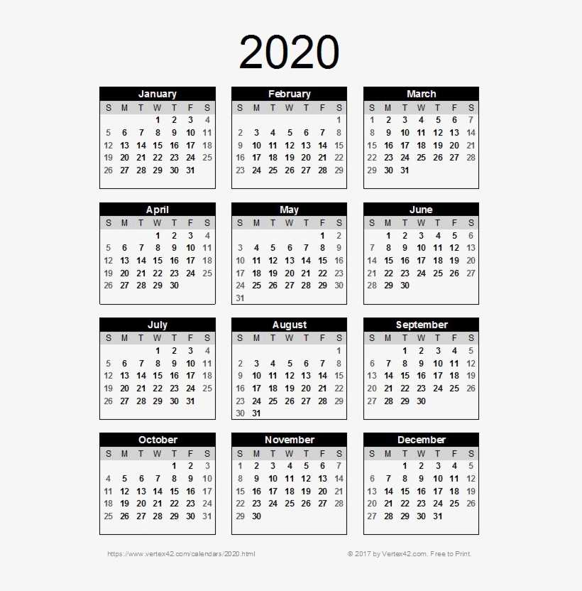 Detail Kalender 2020 Png Nomer 32