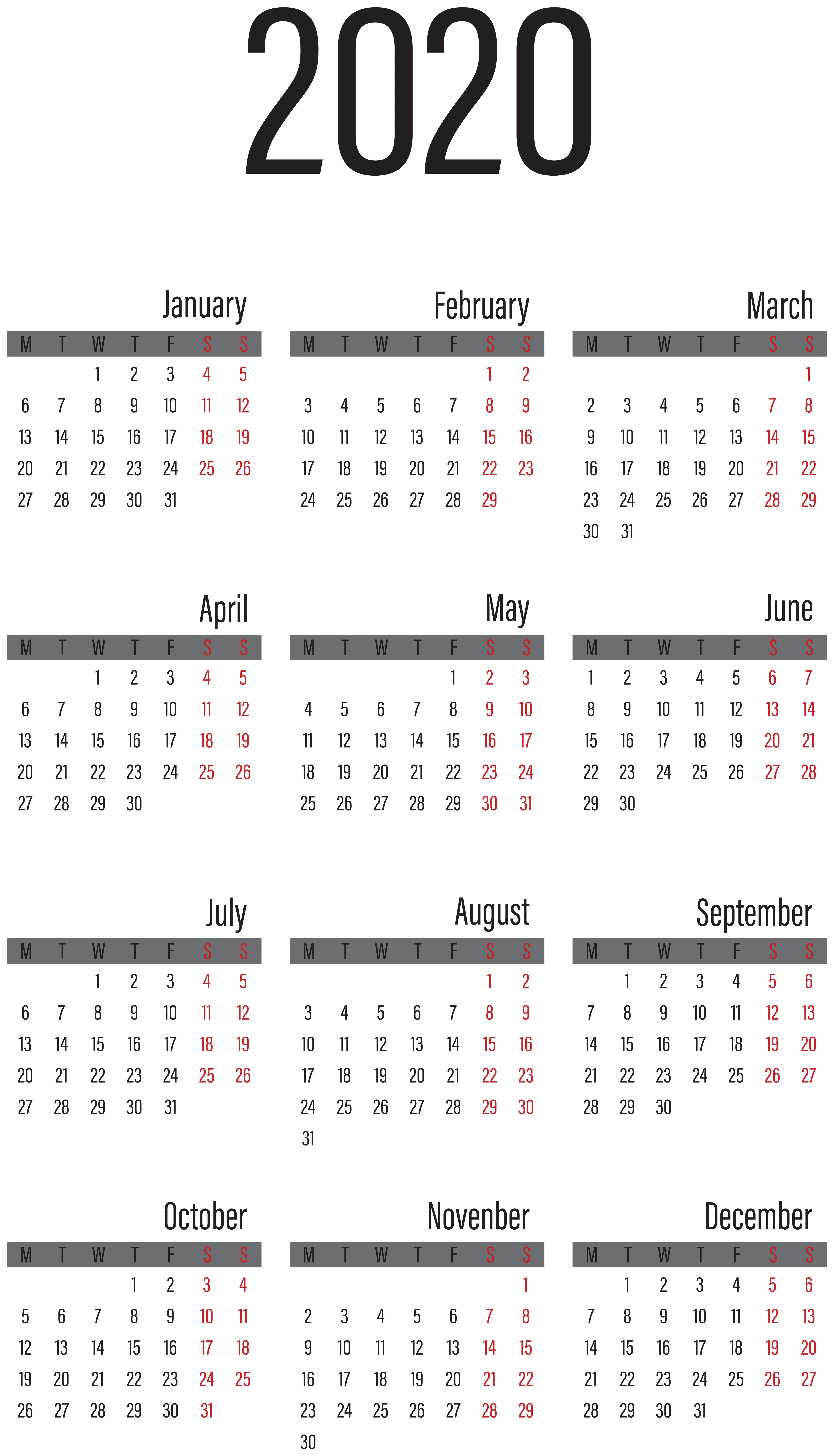 Detail Kalender 2020 Png Nomer 45