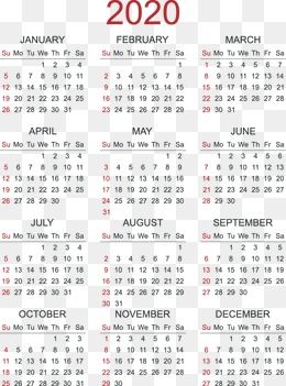 Detail Kalender 2020 Png Nomer 46