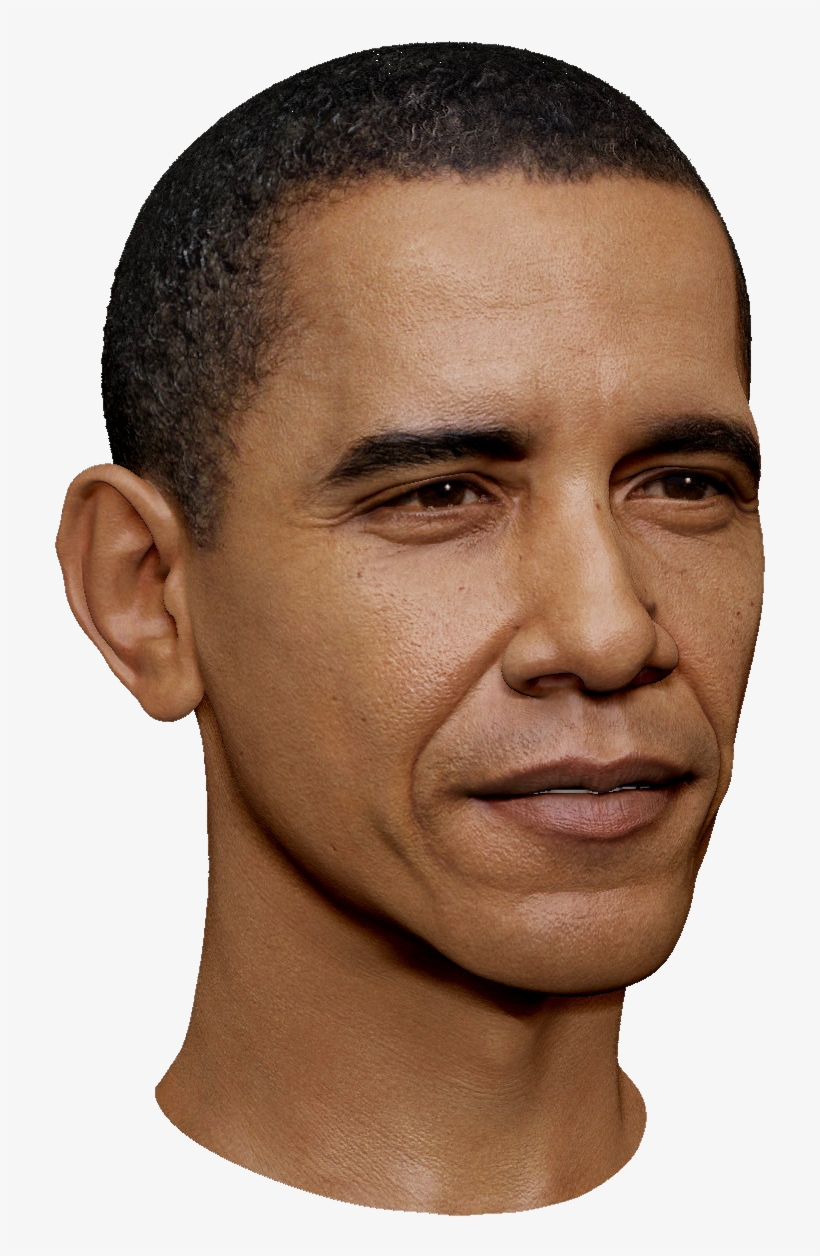 Detail Obama Face Transparent Nomer 6
