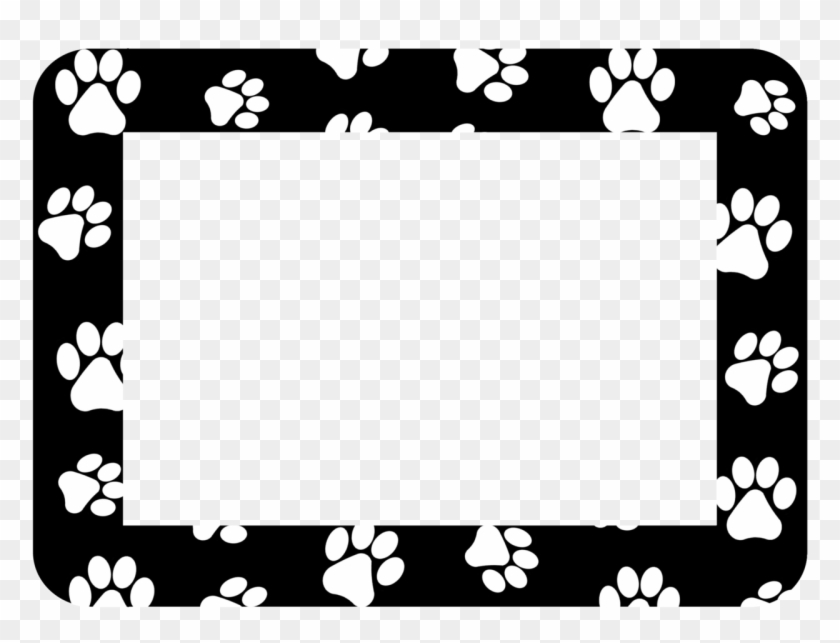 Detail Paw Print Border Png Nomer 2