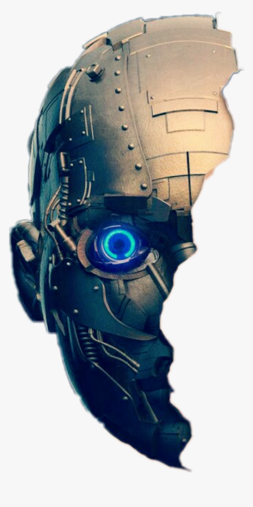 Detail Picsart Robot Face Png Nomer 3