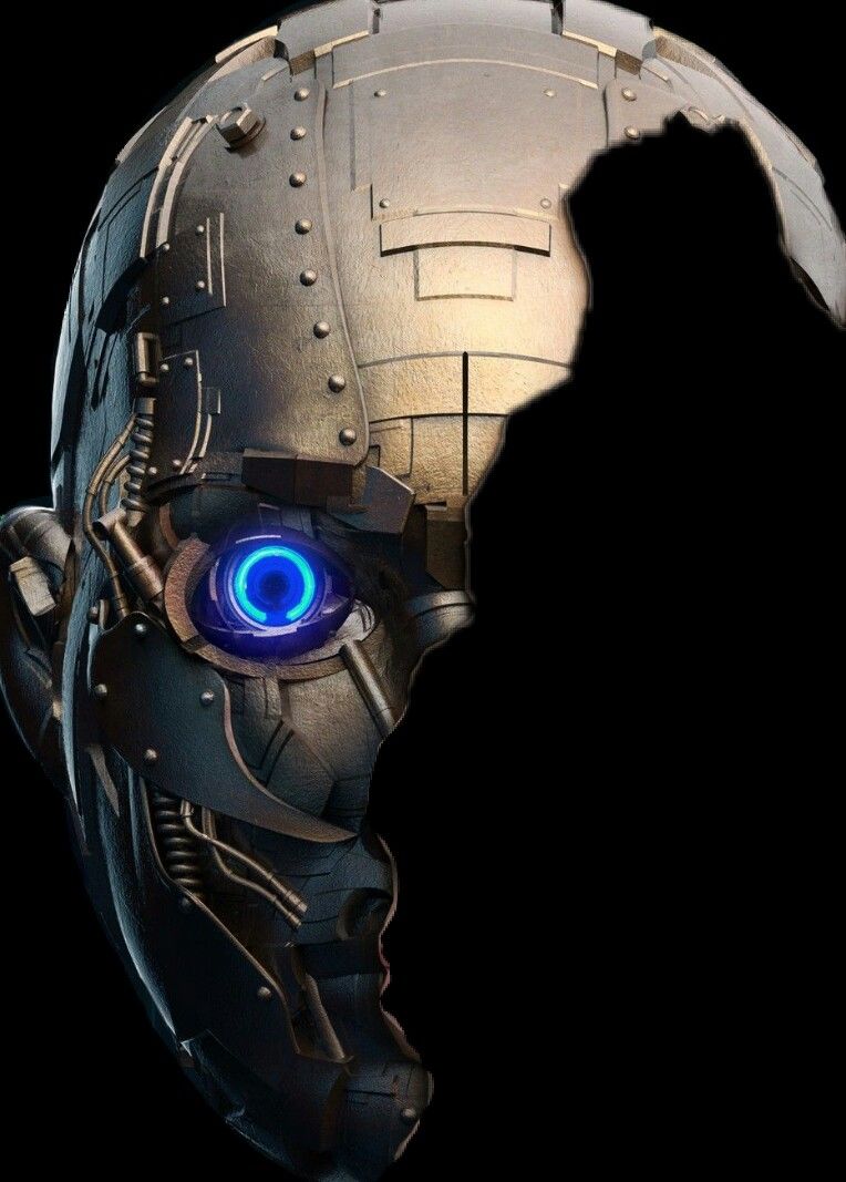 Detail Picsart Robot Face Png Nomer 4