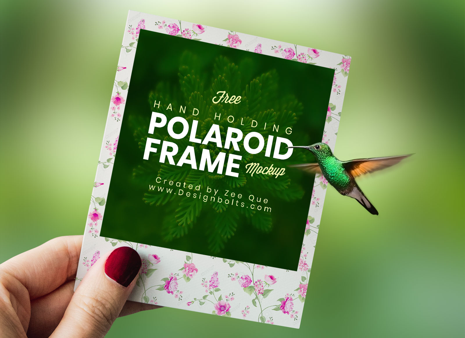 Detail Polaroid Psd Template Free Nomer 26