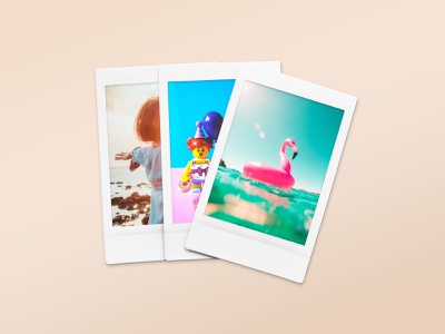 Detail Polaroid Psd Template Free Nomer 27