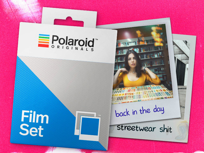 Detail Polaroid Psd Template Free Nomer 30