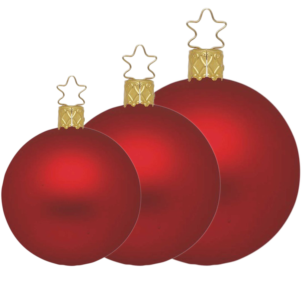 Detail Rote Weihnachtskugeln Nomer 10