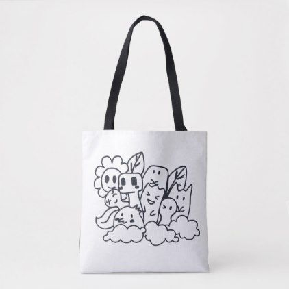 Sketsa Gambar Tote Bag - KibrisPDR