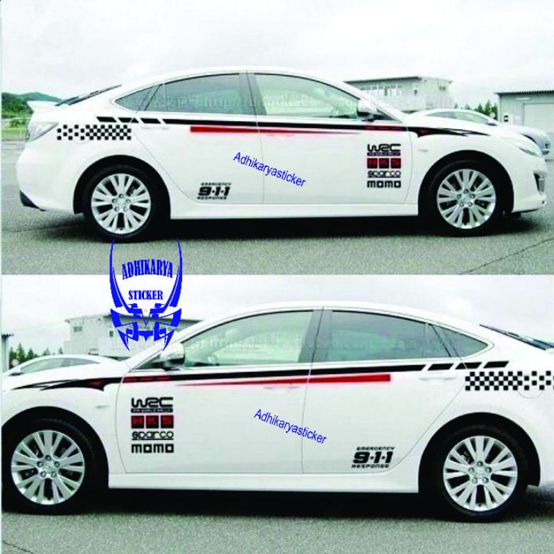 Detail Stiker Mobil Elegan Nomer 57