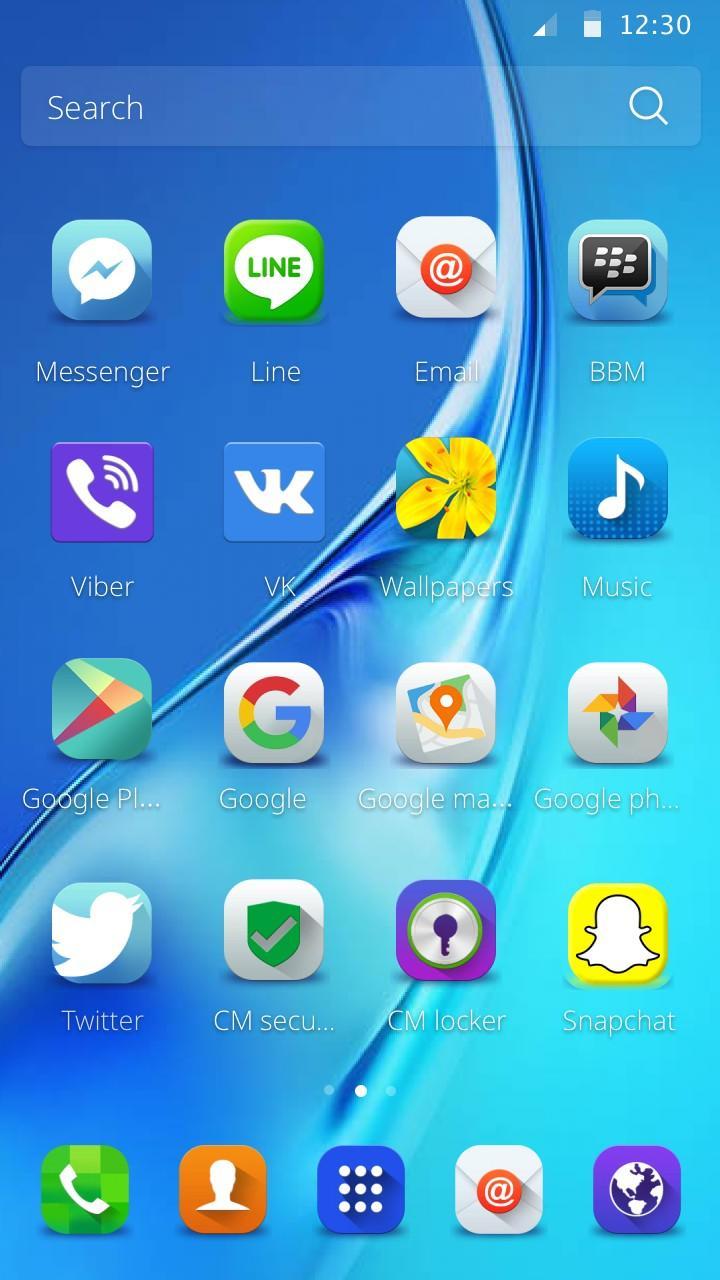 Detail Tema Samsung Galaxy J Nomer 4