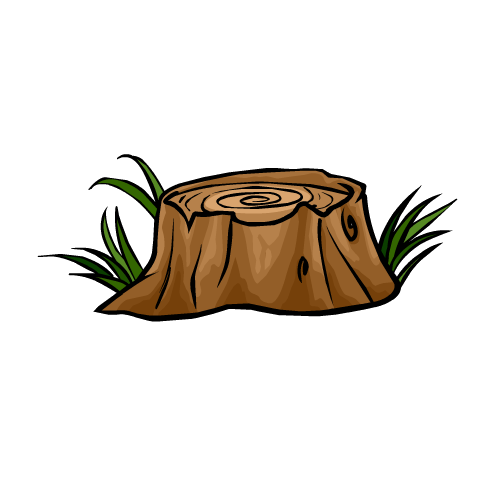 Detail Tree Trunk Clipart Nomer 46
