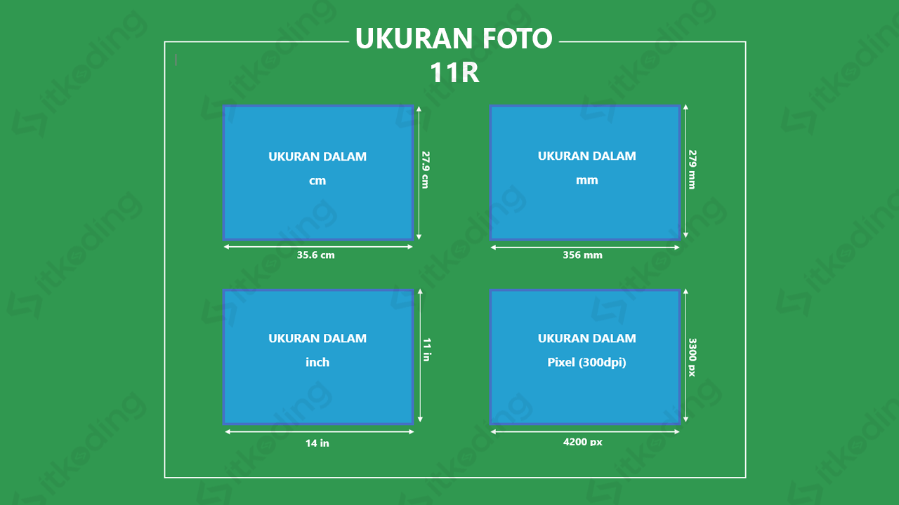 Detail Ukuran Foto 11r Nomer 4