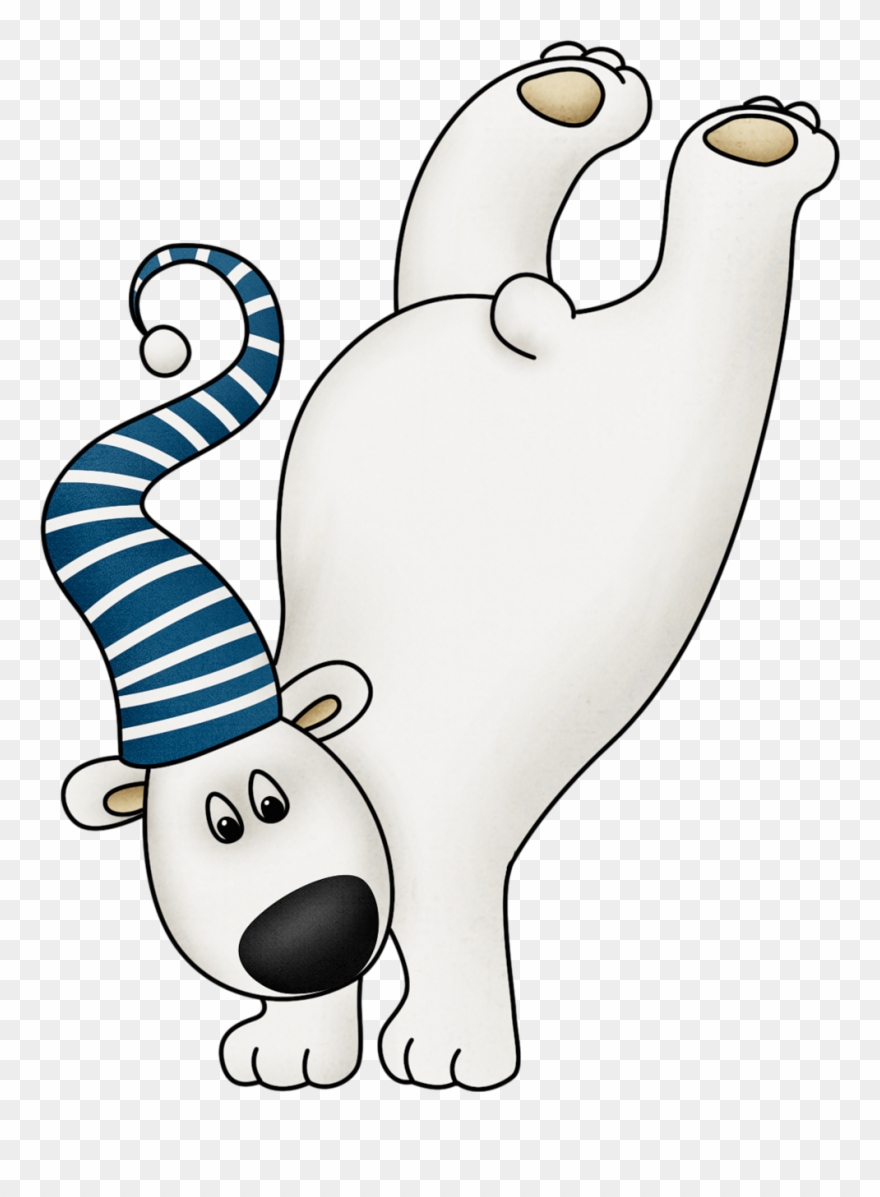 Detail Winter Polar Bear Clipart Nomer 25