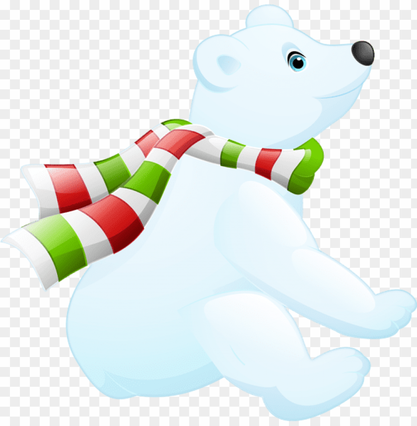 Detail Winter Polar Bear Clipart Nomer 46