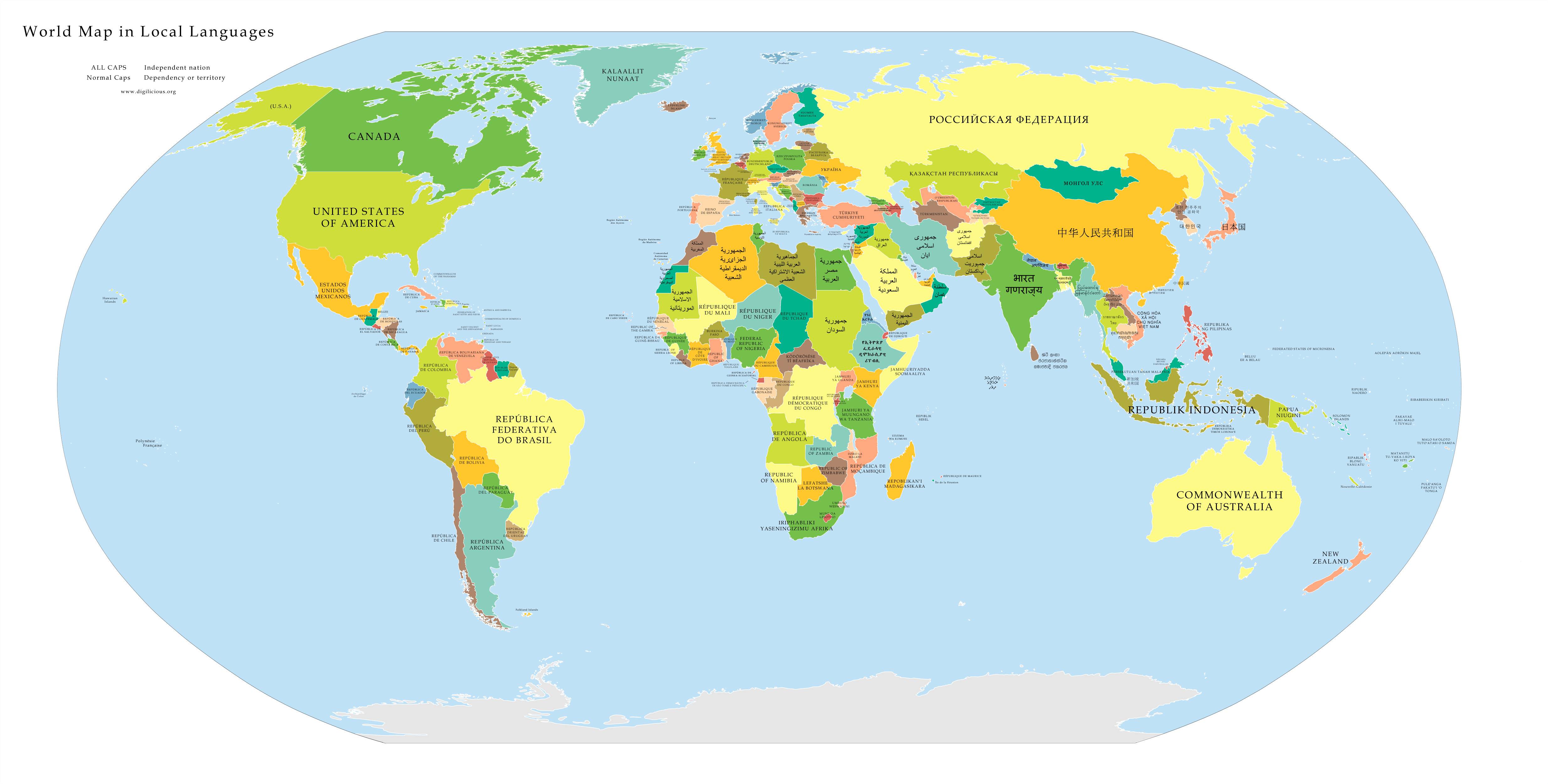 Detail World Map High Resolution Nomer 27