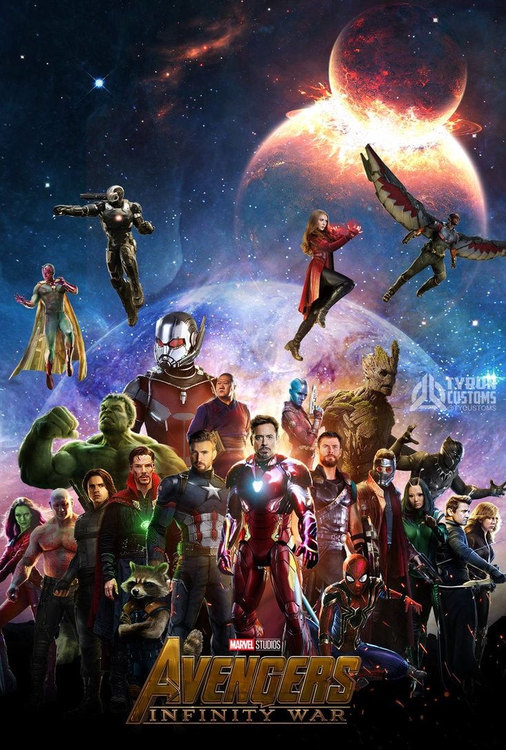 Detail Avengers Infinity War Hd Wallpaper Nomer 12