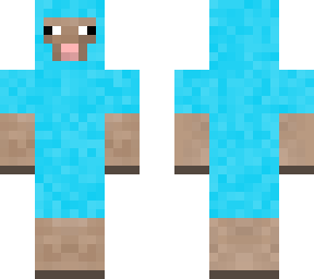 Detail Blue Sheep Minecraft Nomer 17