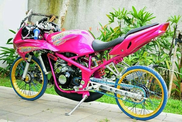 Detail Cat Motor Merah Lembayung Nomer 9