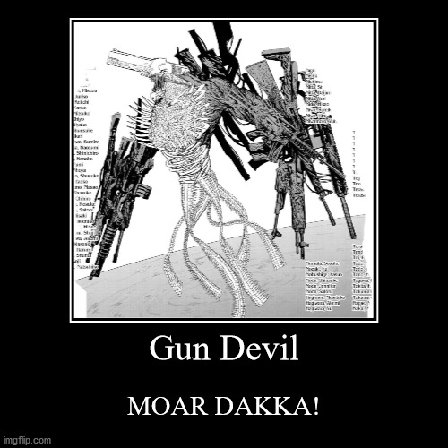 Detail Chainsaw Man Gun Devil Nomer 14