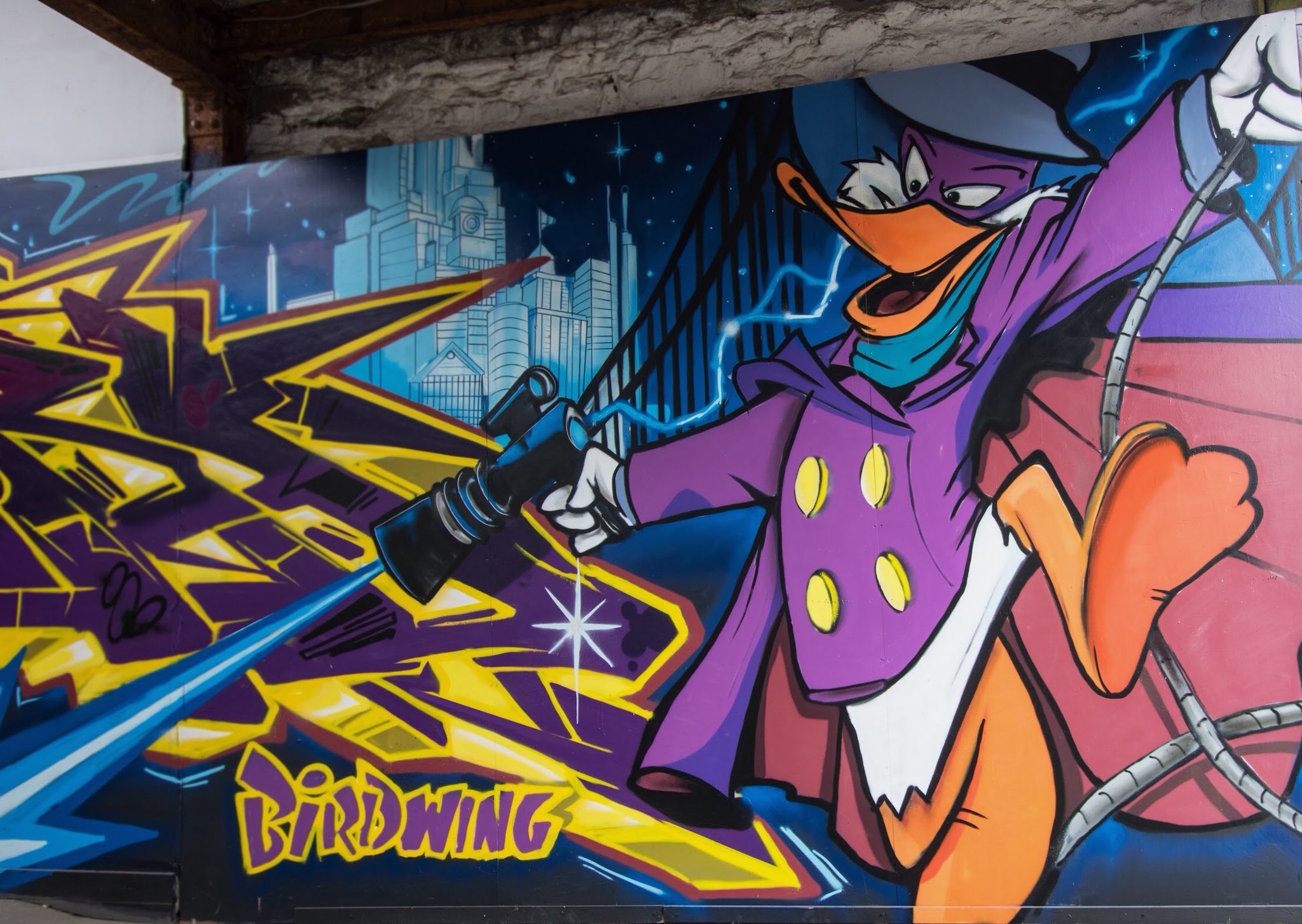 Detail Character Graffiti Duck Nomer 37