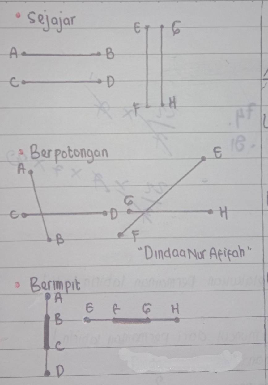 Detail Contoh Garis Sejajar Nomer 8