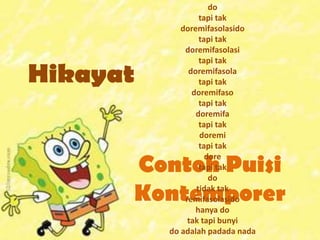 Detail Contoh Puisi Kontemporer Nomer 27