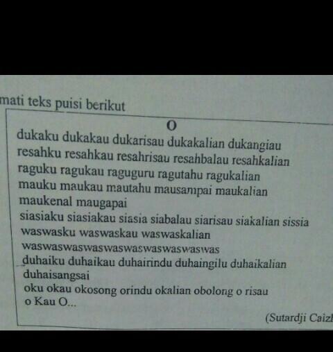 Detail Contoh Puisi Kontemporer Nomer 40