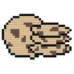 Detail Cookie Pixel Art Nomer 15