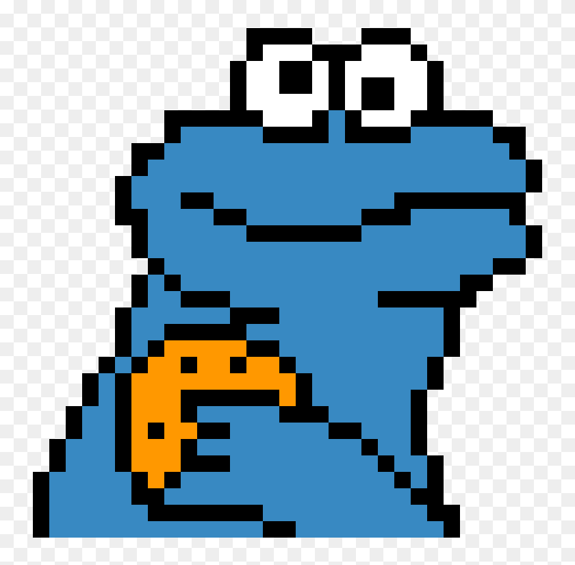 Detail Cookie Pixel Art Nomer 8