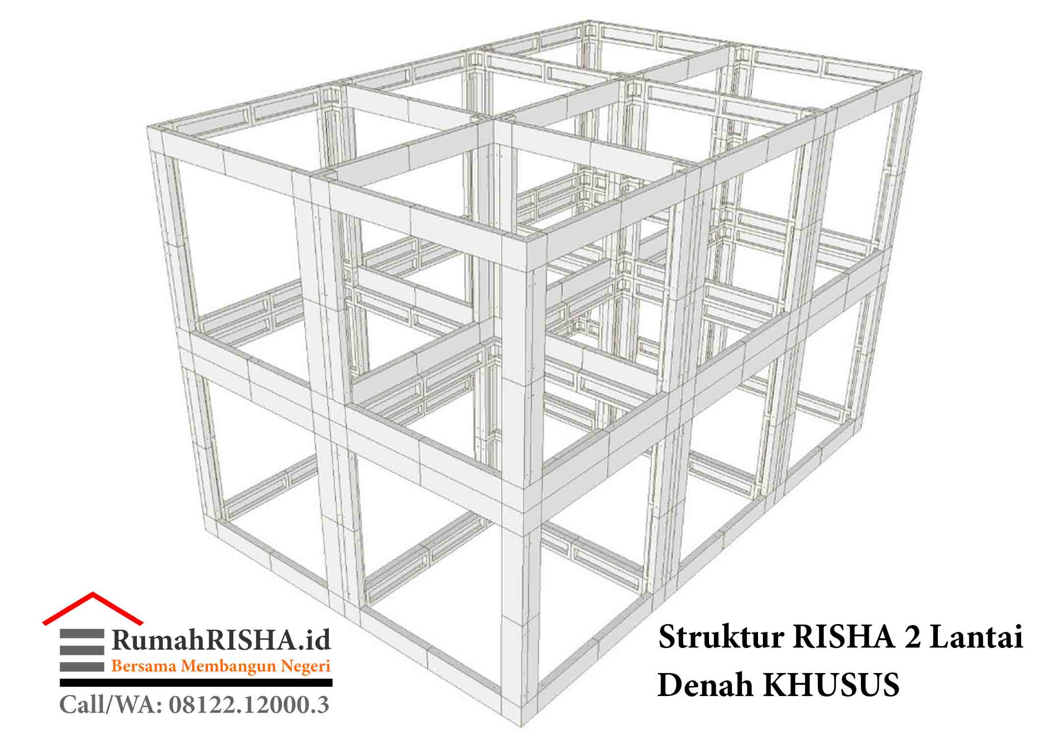 Detail Desain Rumah Risha 2 Lantai Nomer 5