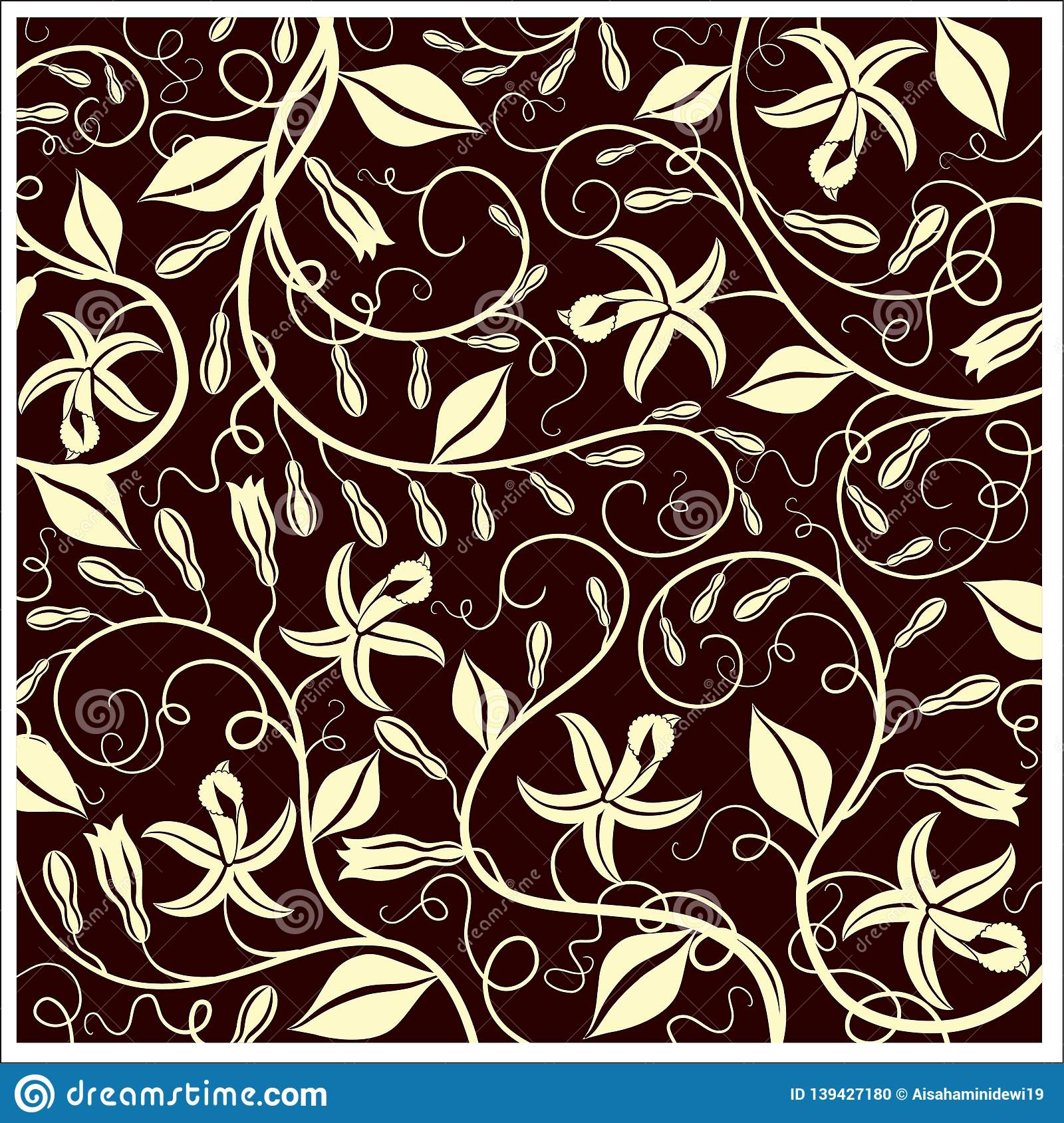 Detail Design Batik Vector Nomer 26