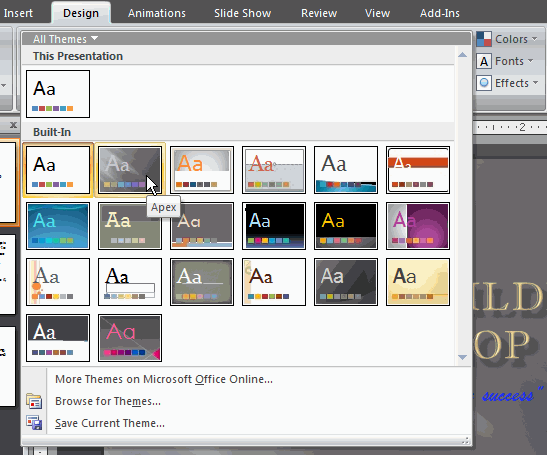 Detail Download Desain Powerpoint 2007 Nomer 6